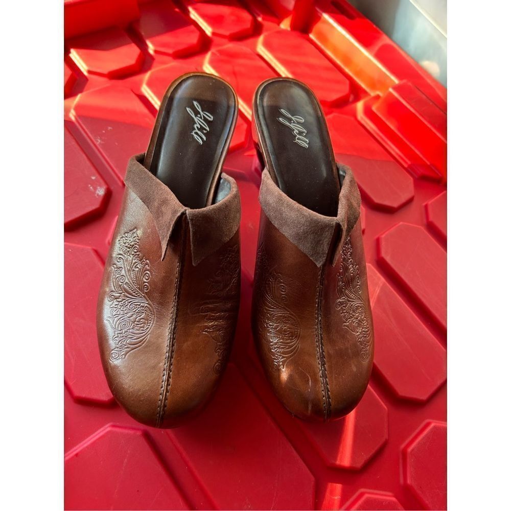 J. Jill Women's Leather Mule Clog